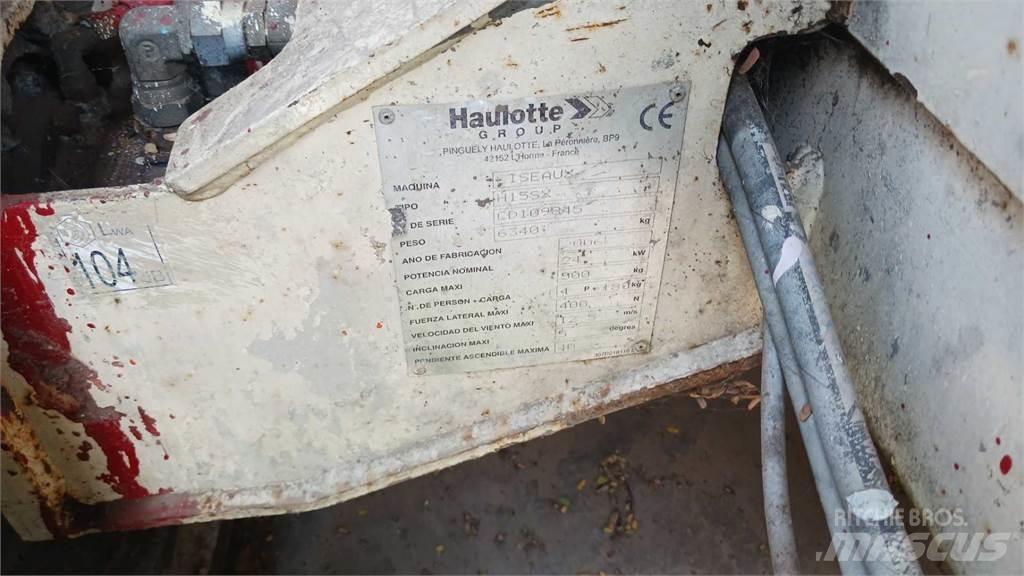 Haulotte H15SX Scissor lifts