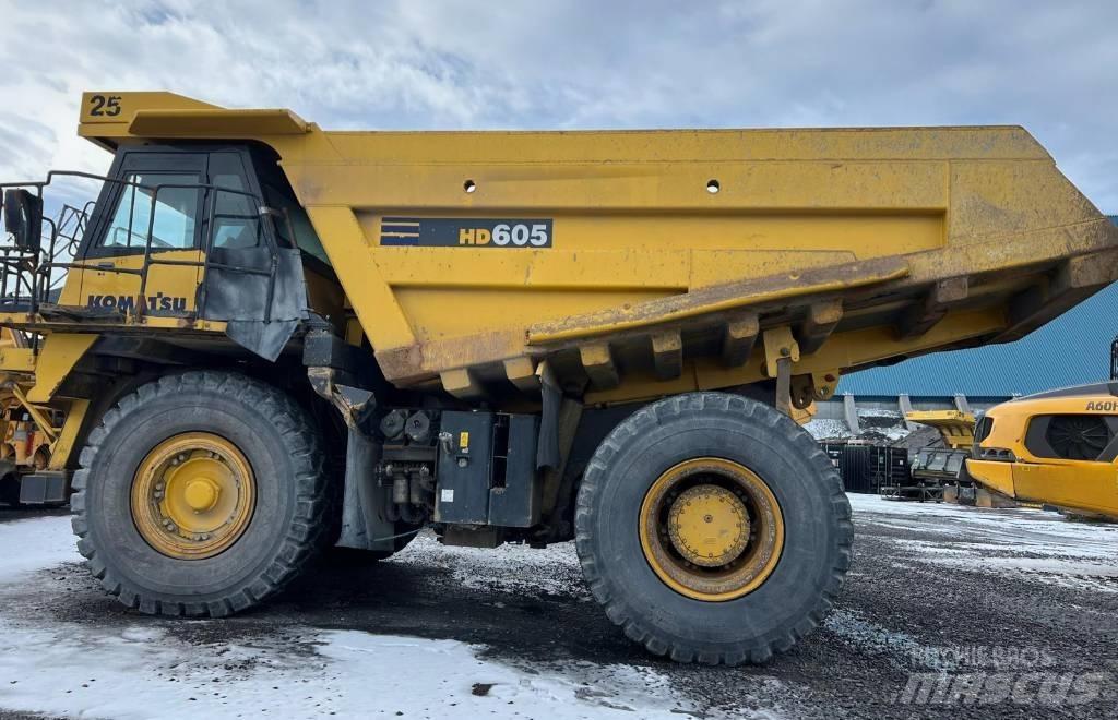 Komatsu 605-7 Rigid dump trucks