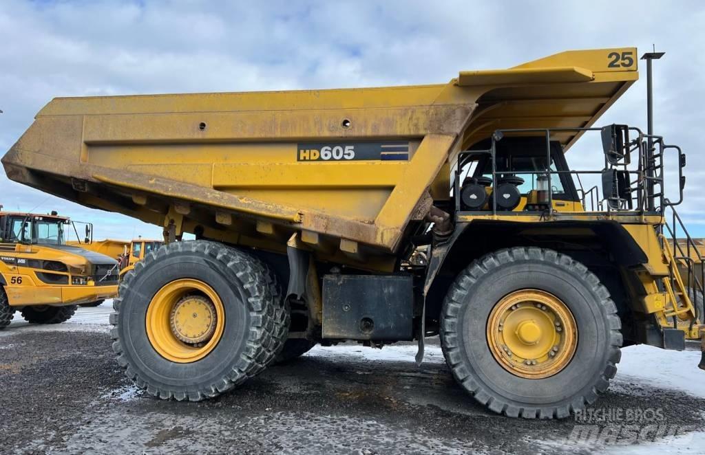 Komatsu 605-7 Rigid dump trucks