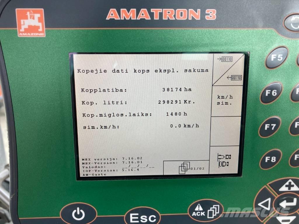 Amazone UX 4200 Trailed sprayers