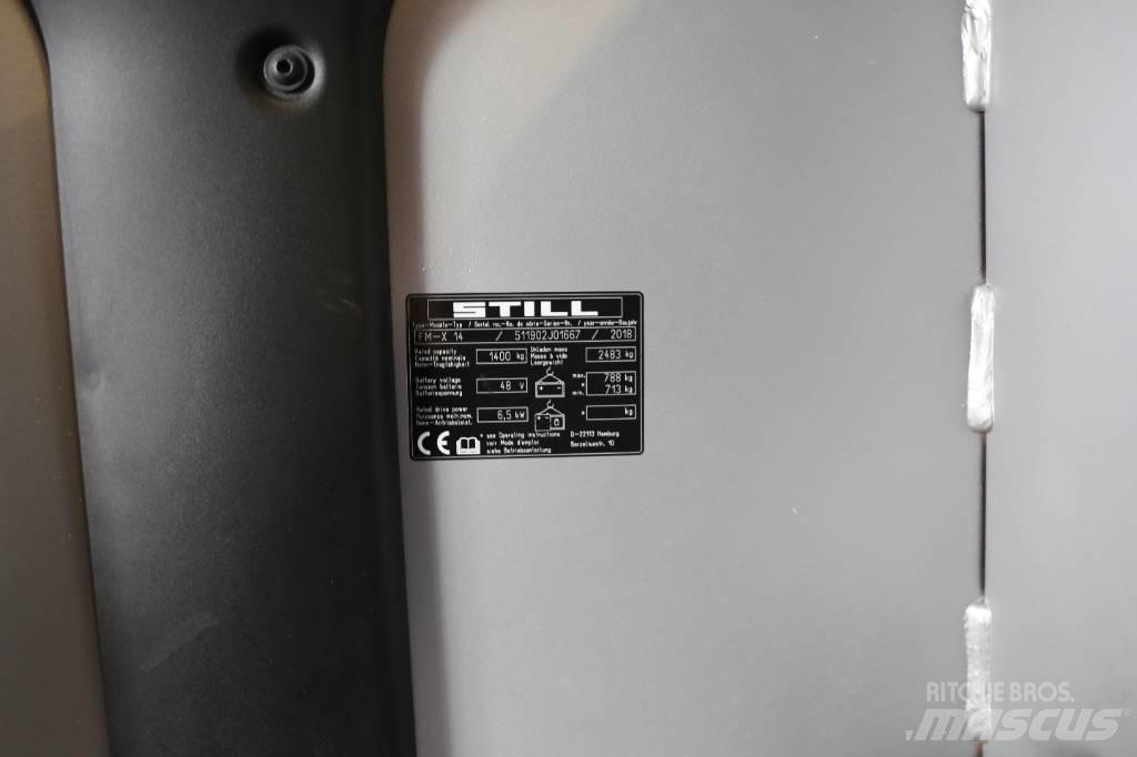 Still FMX14 Reach truck