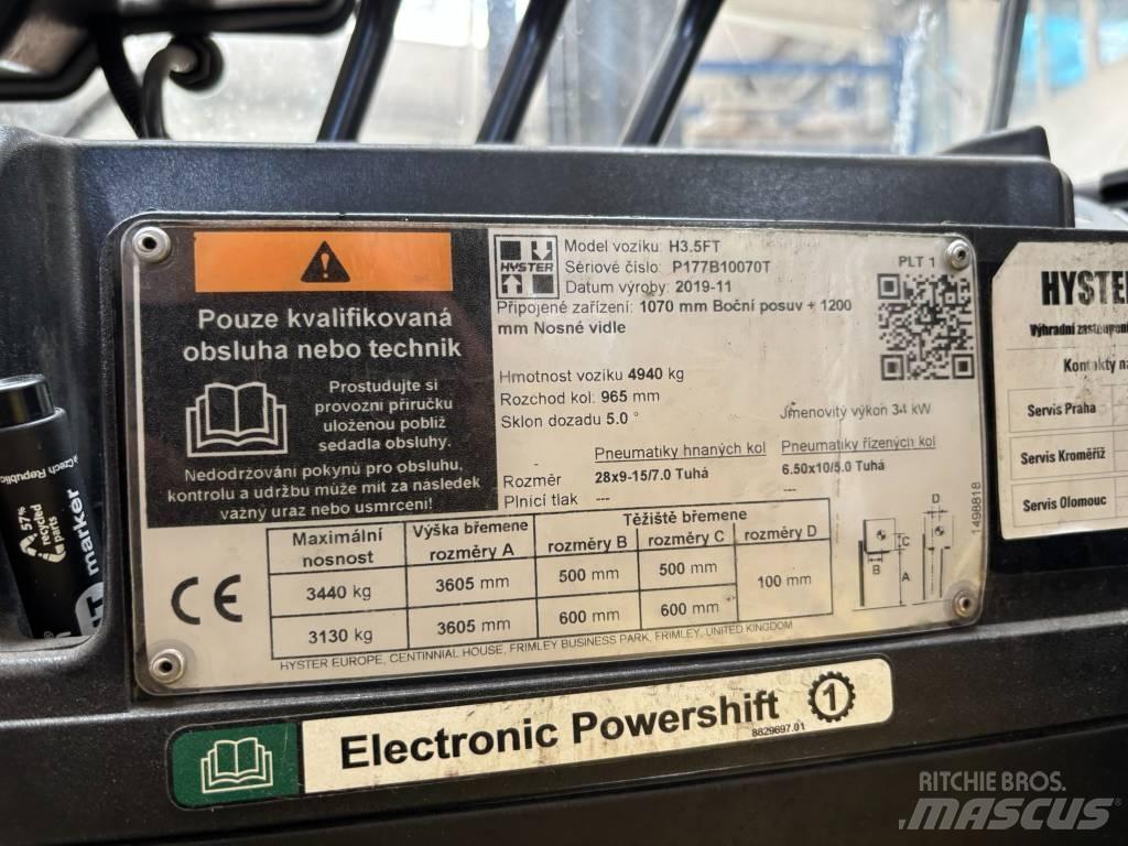 Hyster H3.5FT Diesel trucks