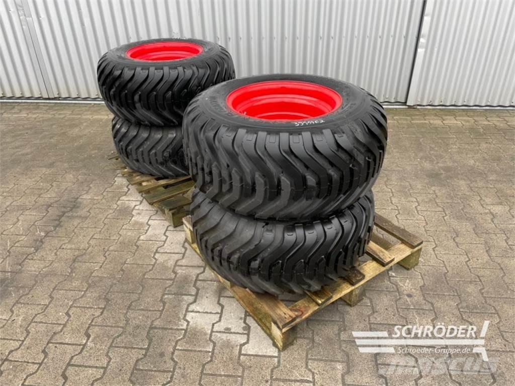  2X 380/55-17 Dual wheels