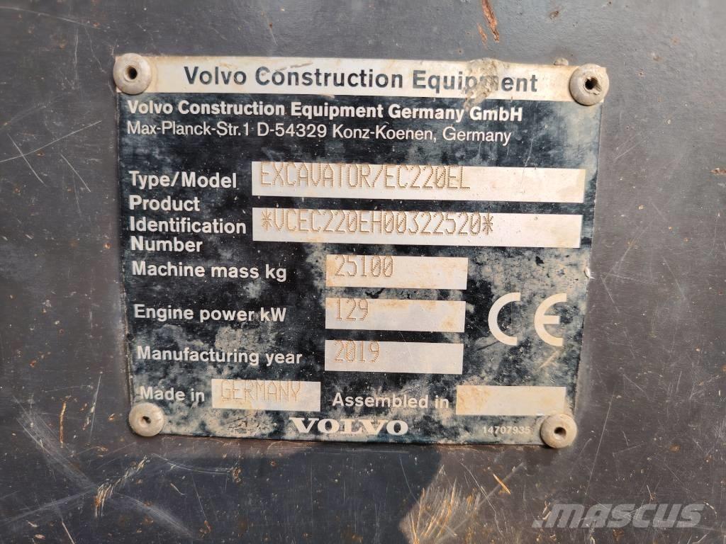 Volvo EC 220 E Crawler excavators