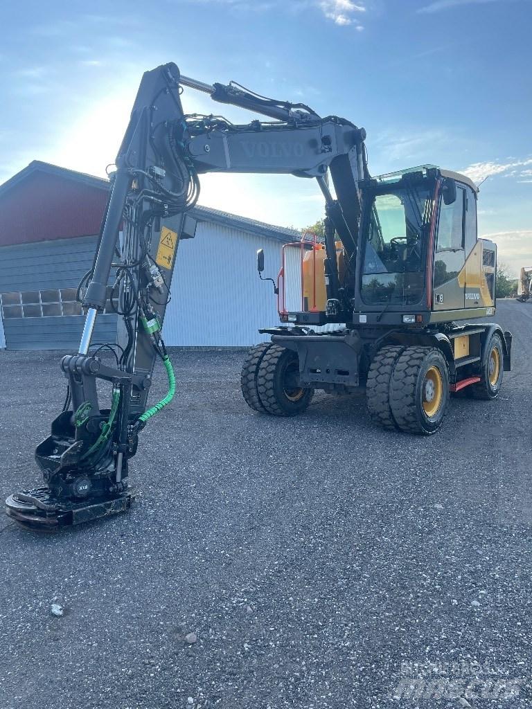 Volvo EWR 150 E Wheeled excavators
