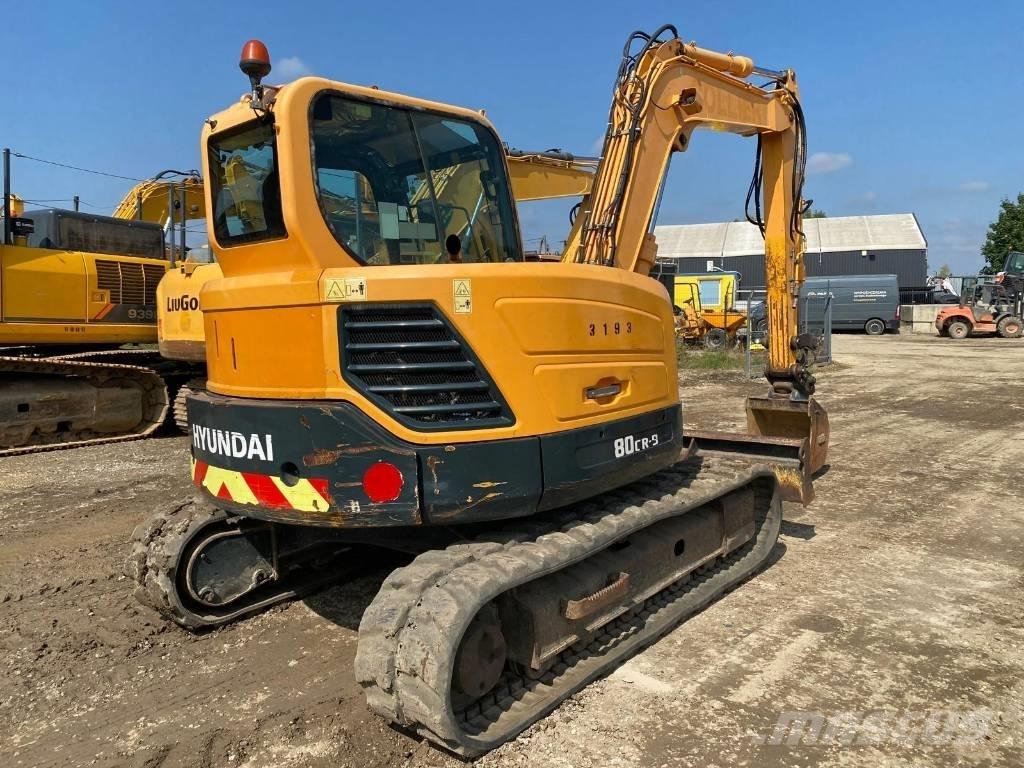 Hyundai R 80 CR-9A Mini excavators  7t - 12t