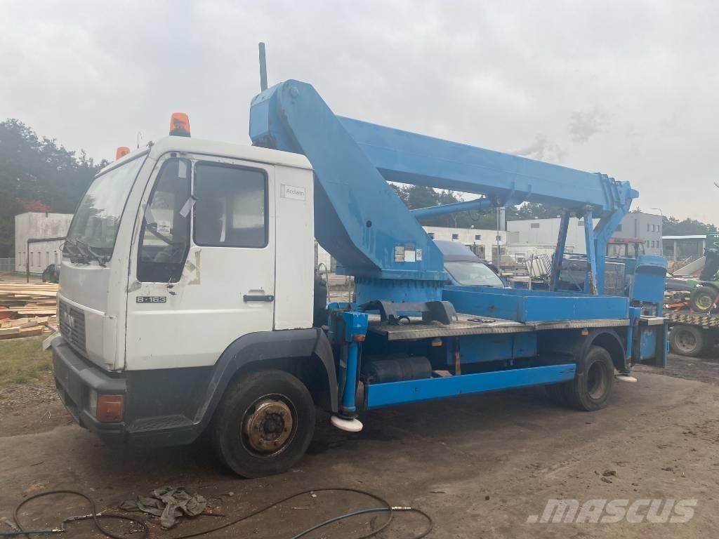 MAN 8.163 Truck mounted cranes