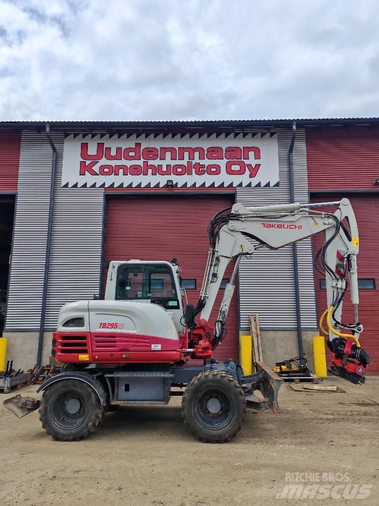 Takeuchi TB295W Wheeled excavators