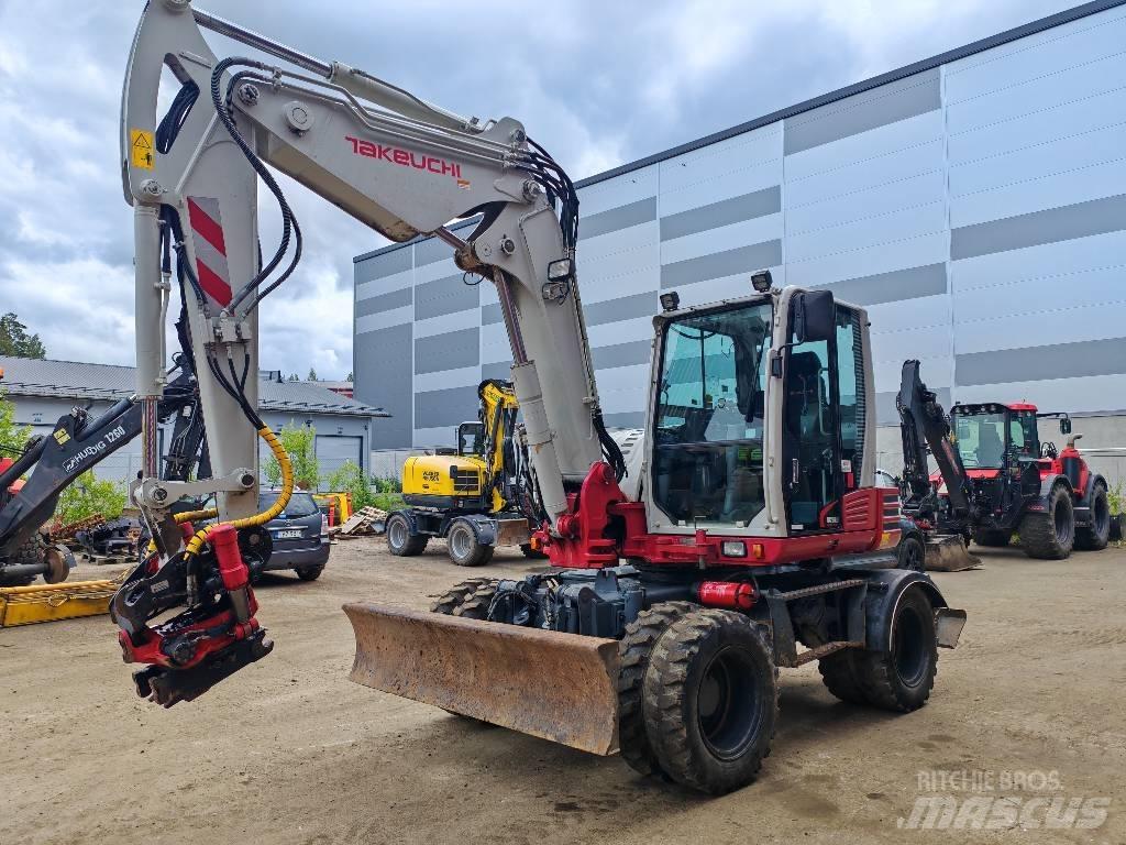 Takeuchi TB295W Wheeled excavators
