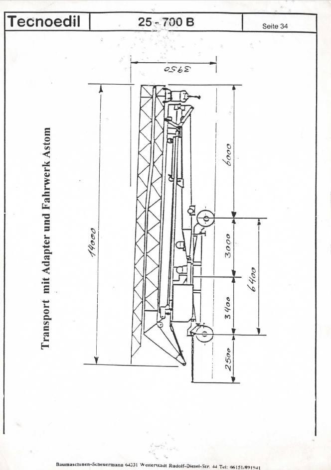  Tecnolift 3000 Self-erecting cranes