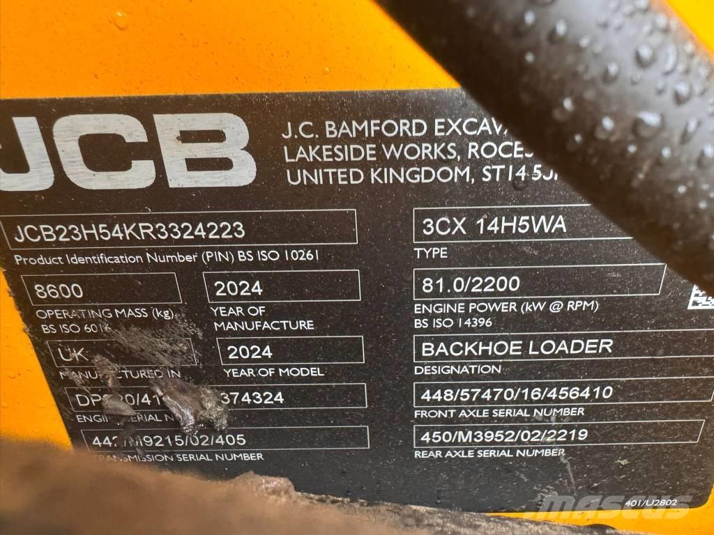 JCB 3 CX Backhoe