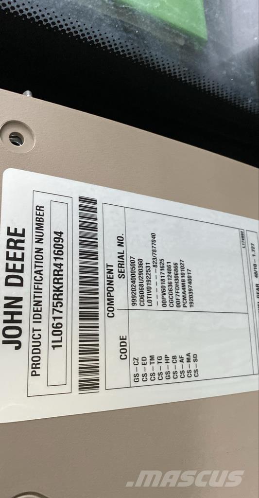 John Deere 6R 175 Tractors