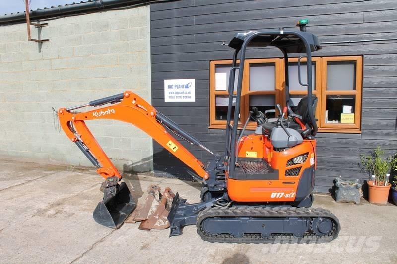 Kubota U 17-3 Mini excavators < 7t (Mini diggers)