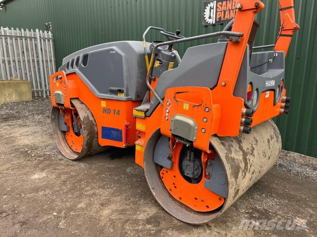 Hamm HD 14 VV Twin drum rollers