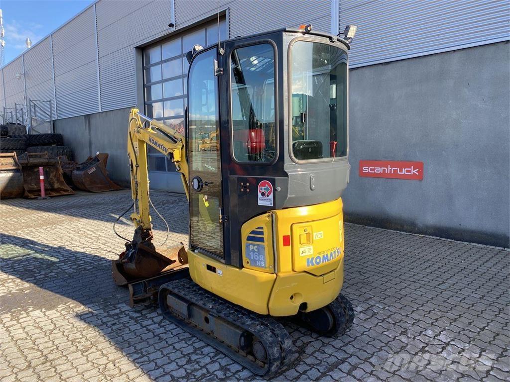 Komatsu PC16R-3HS Wheeled excavators