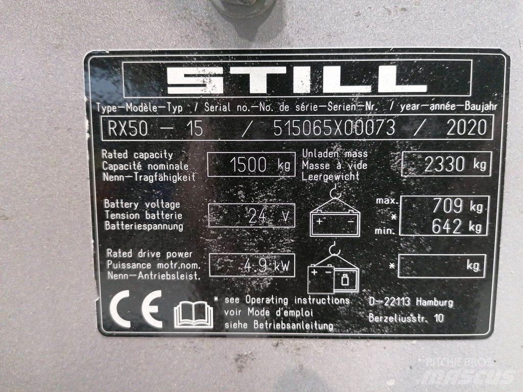 Still RX50-15 Electric forklift trucks