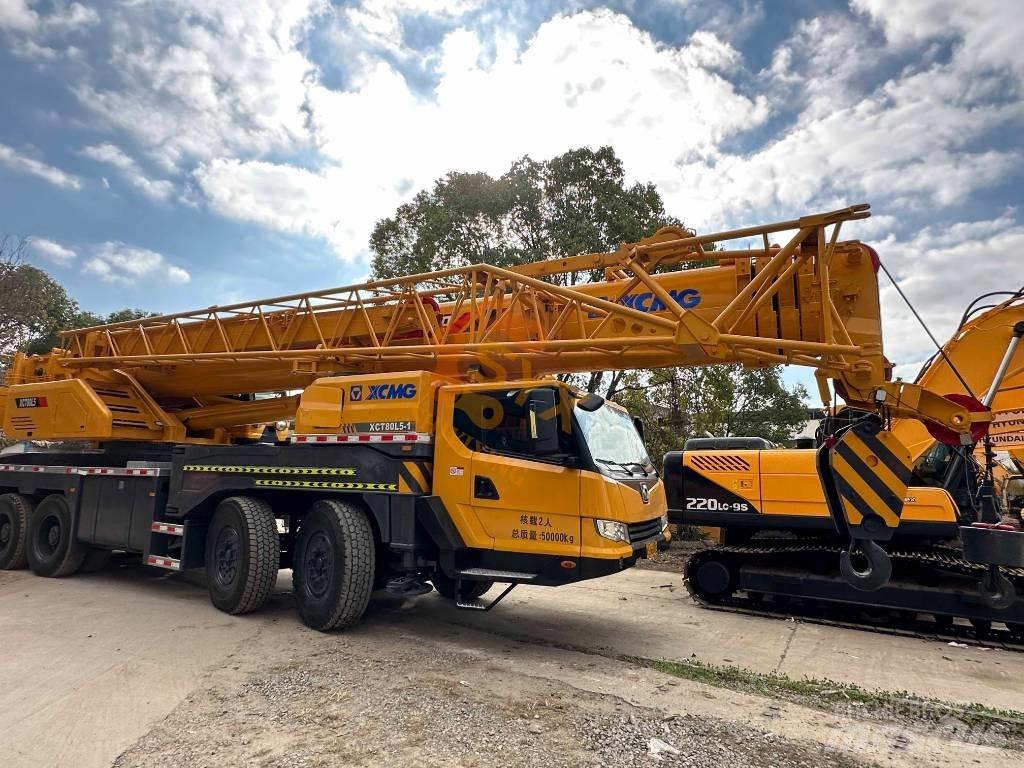 XCMG XCT 80 All terrain cranes