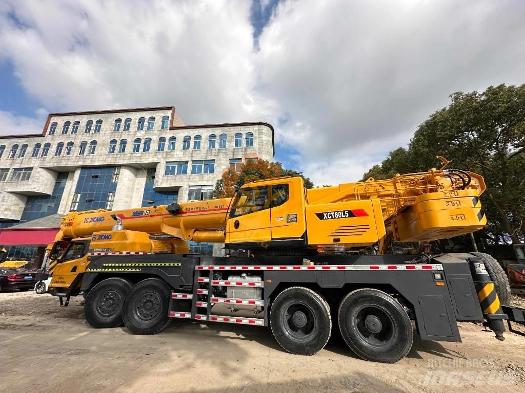 XCMG XCT 80 All terrain cranes
