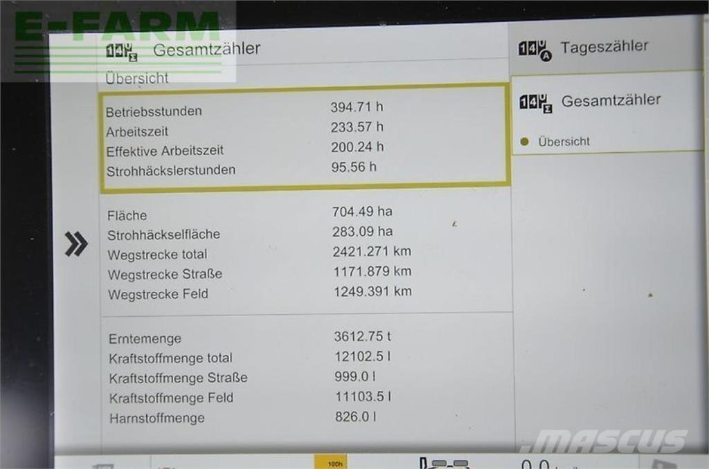 CLAAS trion 730 Combine harvesters