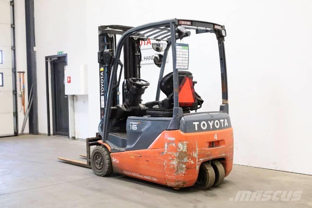 Toyota 8FBE16T Electric forklift trucks
