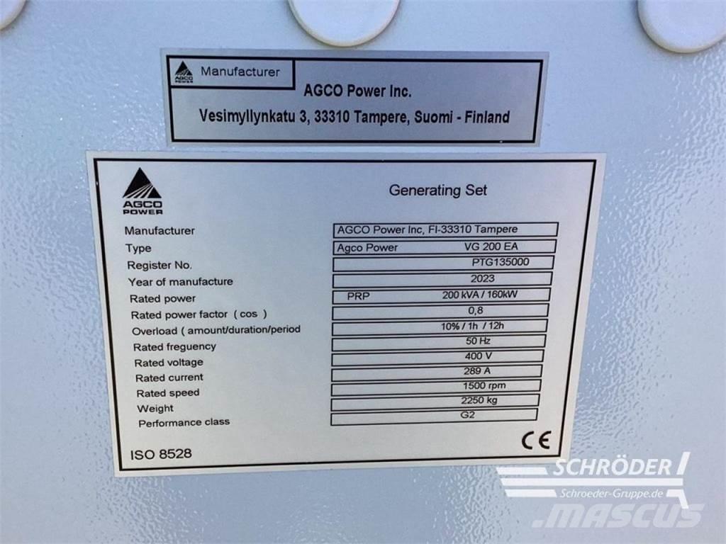 Valtra VG 205 Farm machinery