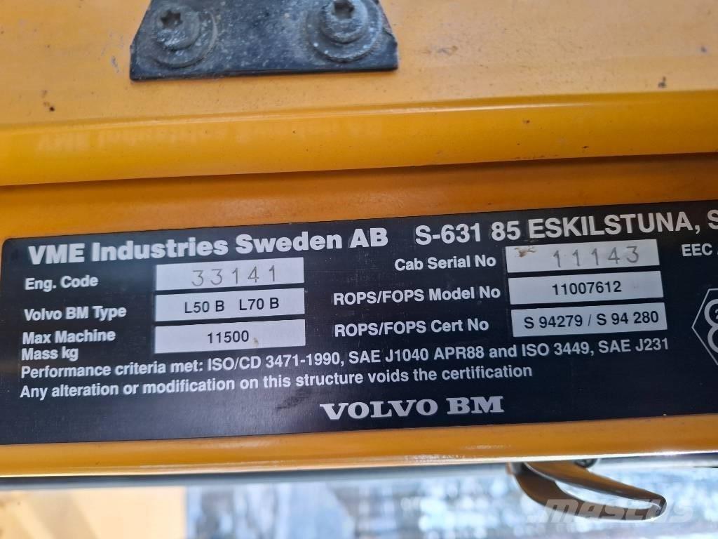 Volvo L70B Wheel loaders