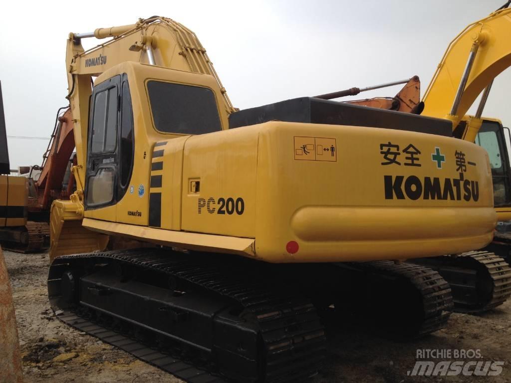 Komatsu PC200-6 Crawler excavators