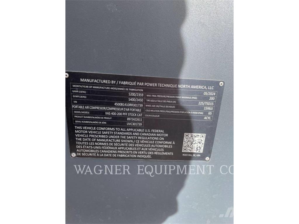 Atlas Copco XAS400 Compressed air dryers