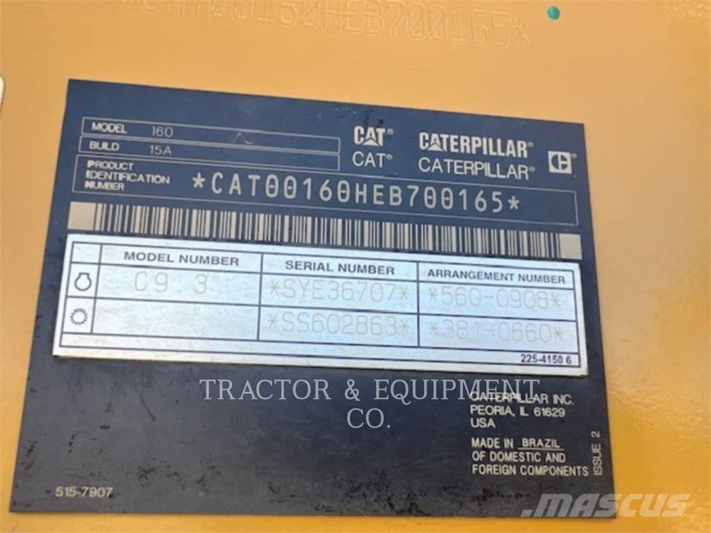 CAT 160-15AWD Graders