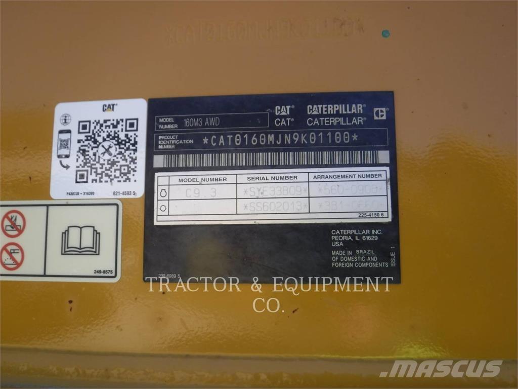 CAT 160M3 AWD Graders