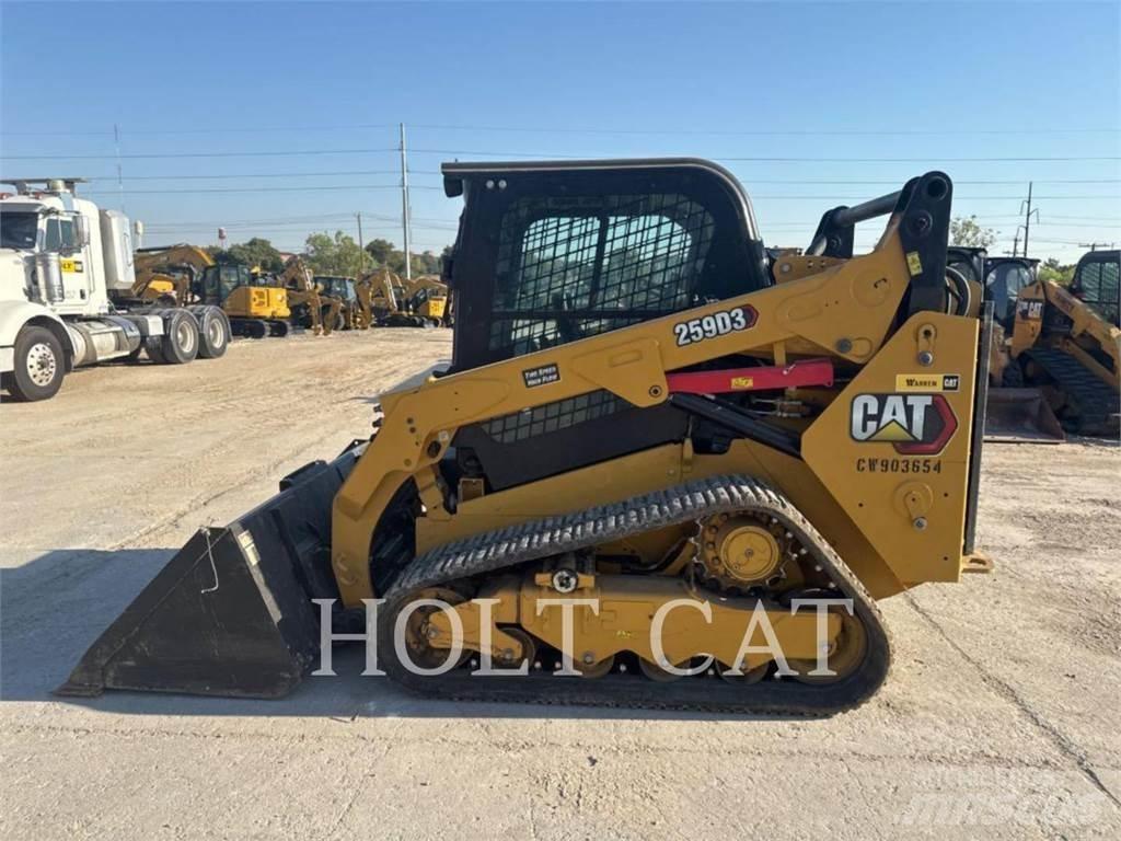 CAT 259D Crawler loaders