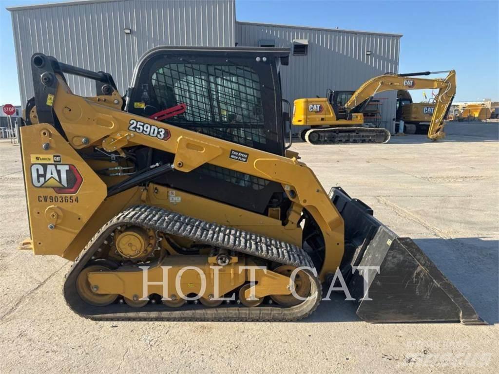 CAT 259D Crawler loaders