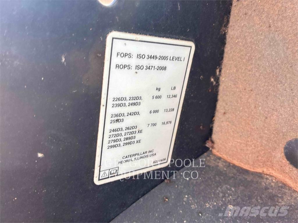 CAT 259D3 Crawler loaders