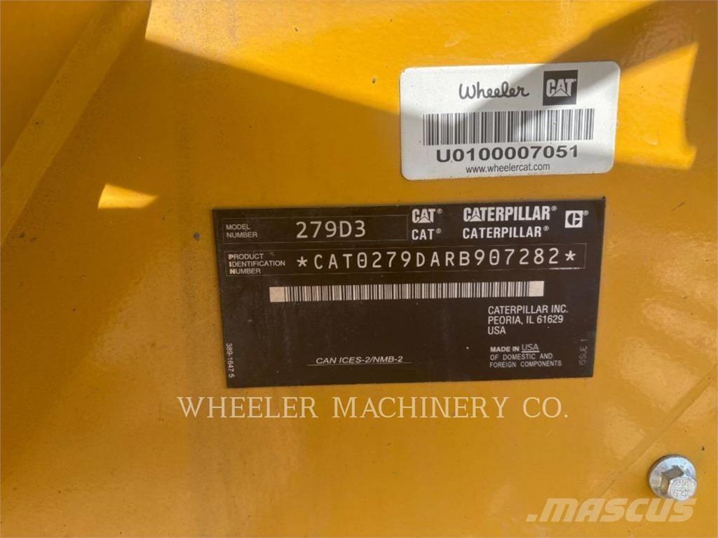 CAT 279D3 C3HF Crawler loaders
