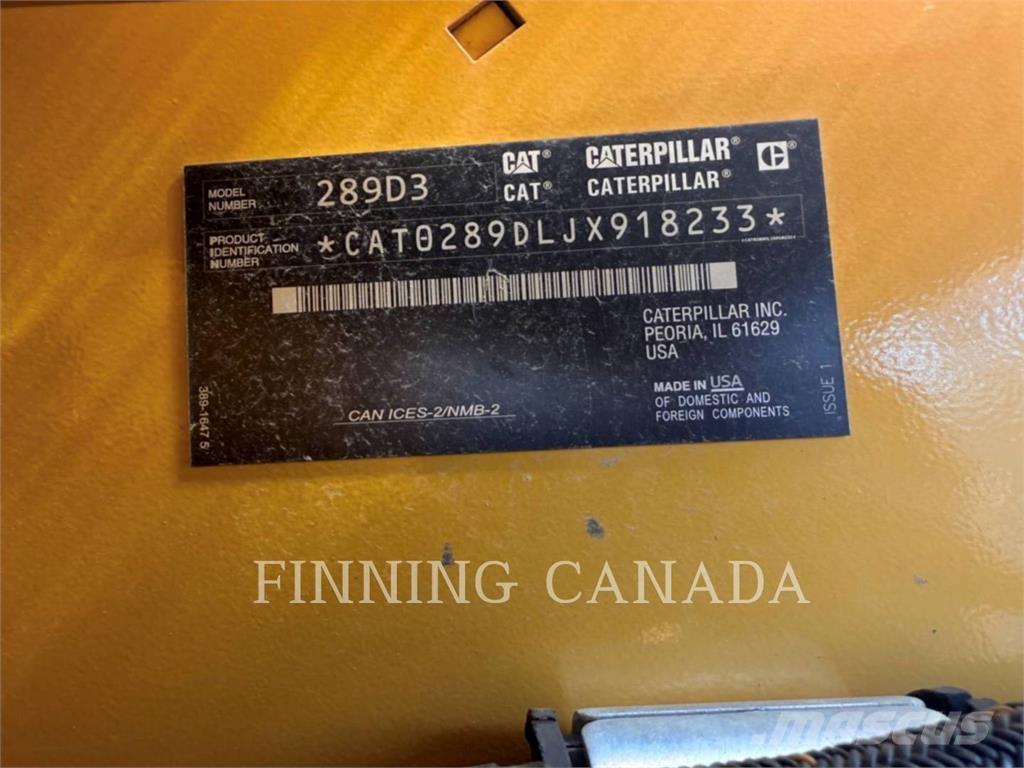 CAT 289D3 Crawler loaders