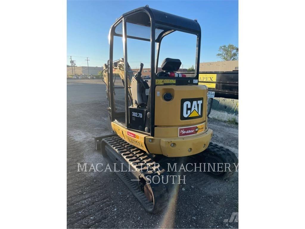 CAT 302.7DCR Crawler excavators