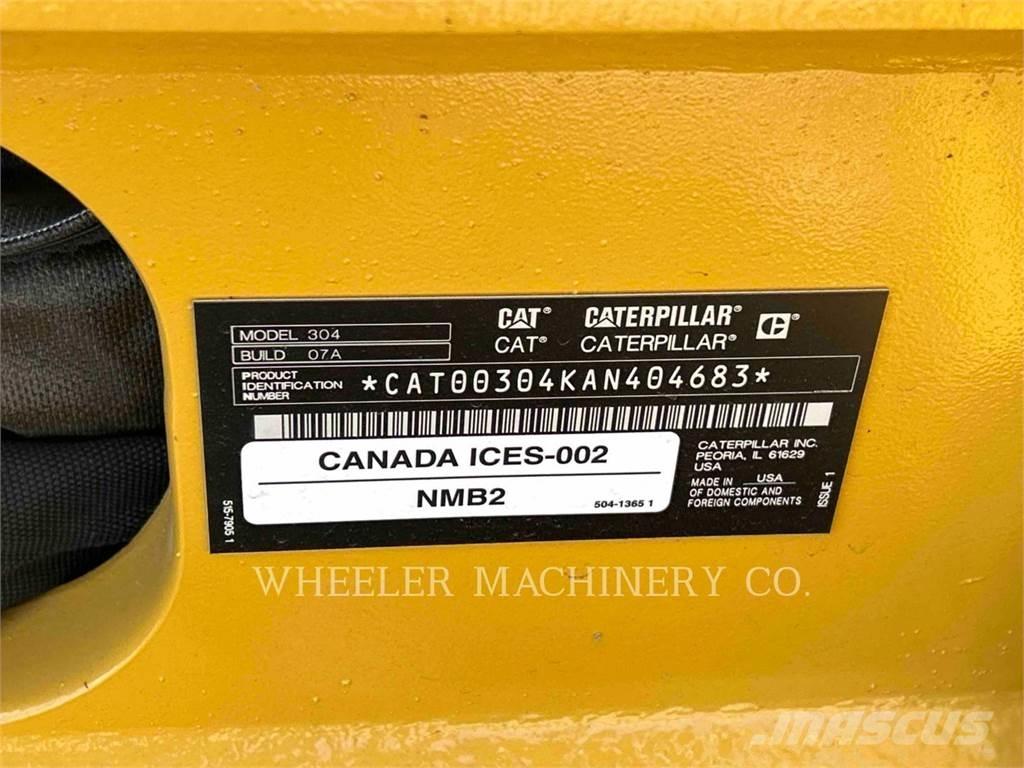 CAT 304 C3 TH Crawler excavators