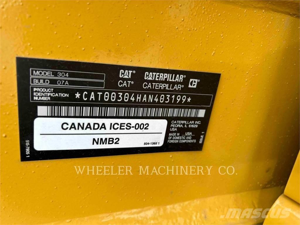 CAT 304 C3 THA Crawler excavators