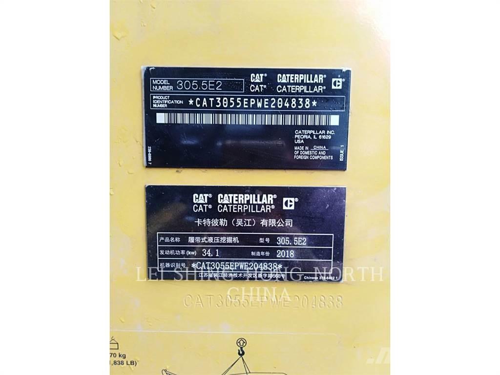 CAT 305.5E2 Crawler excavators