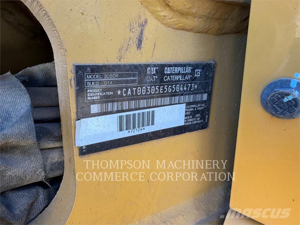 CAT 30507CR Crawler excavators