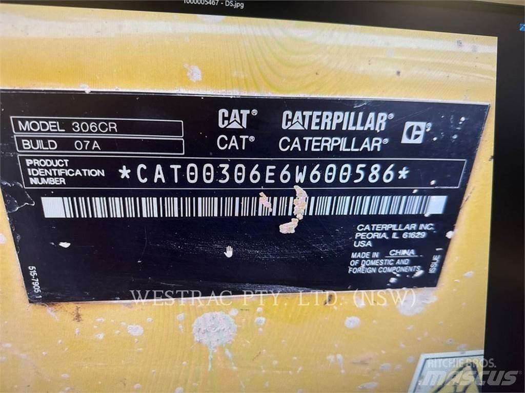 CAT 306-07CR Crawler excavators