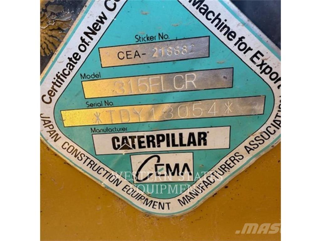 CAT 315F Crawler excavators