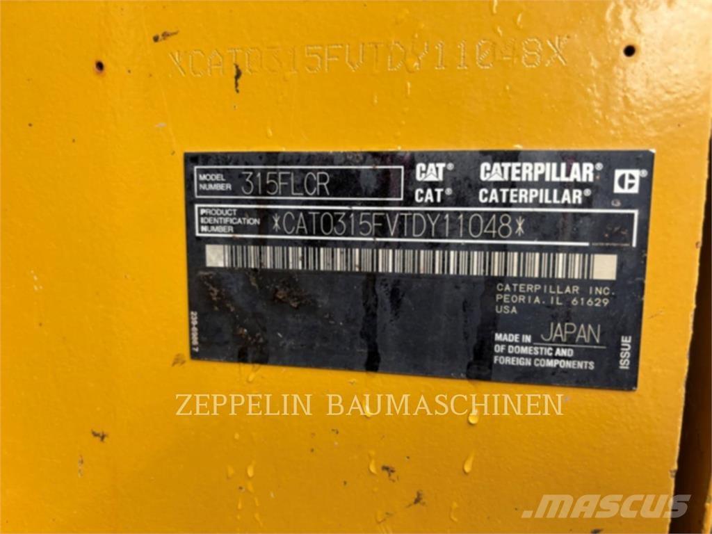 CAT 315FL Crawler excavators