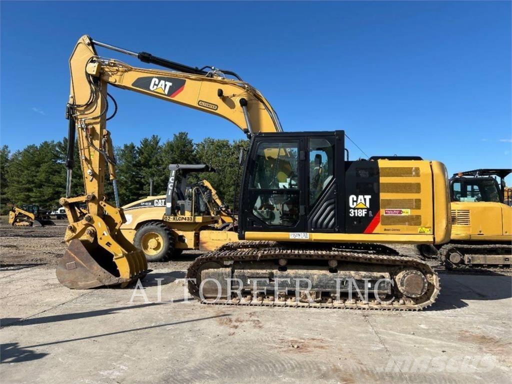 CAT 318FL 2D Crawler excavators