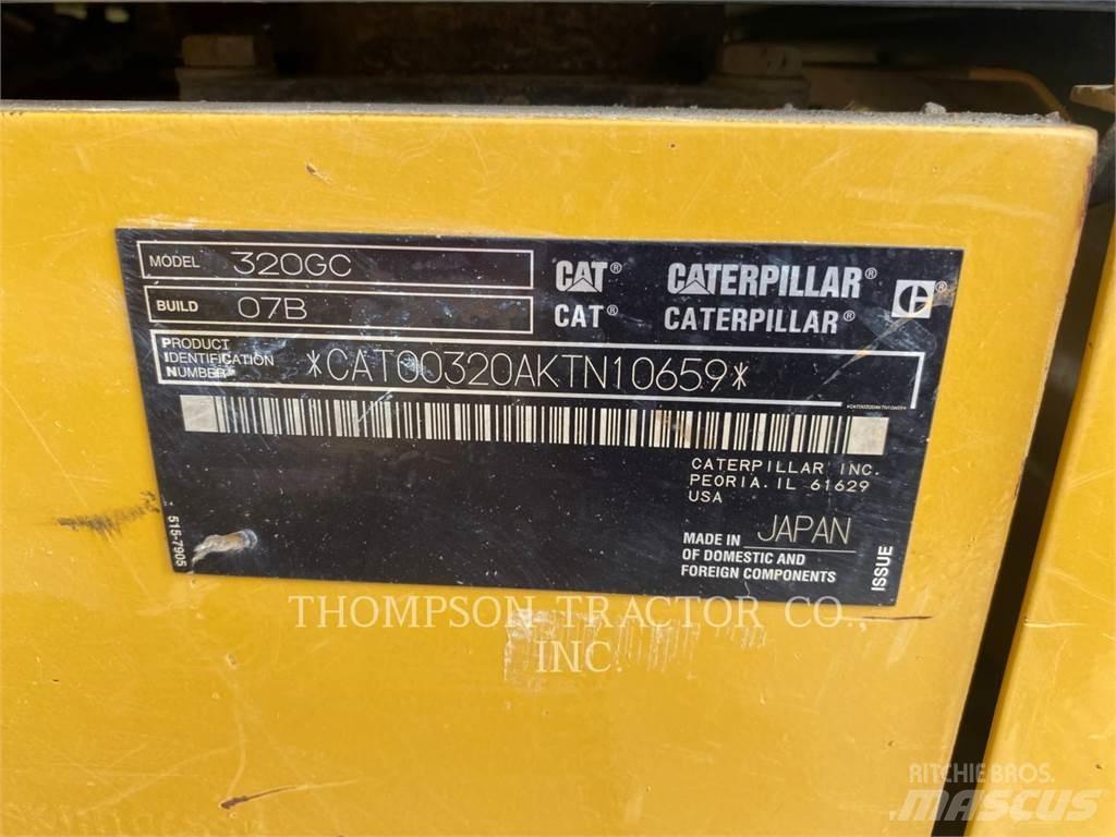 CAT 320GC Crawler excavators