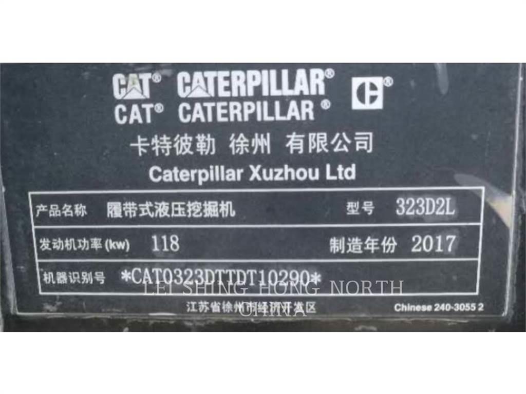 CAT 323D2L Crawler excavators