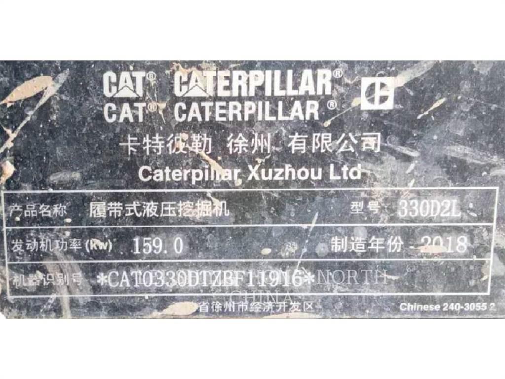 CAT 330D2L Crawler excavators