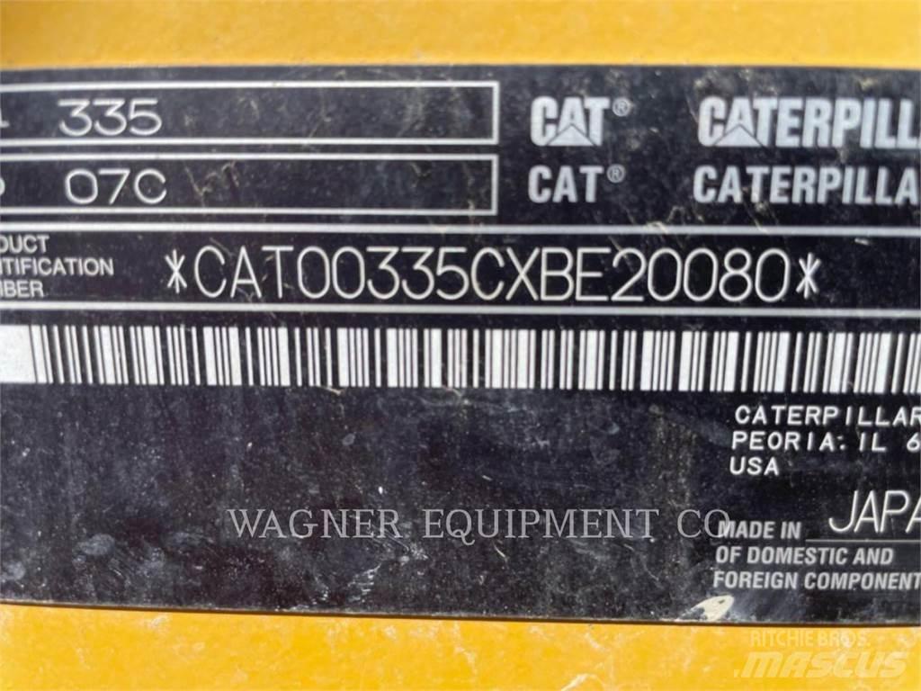 CAT 335 Crawler excavators
