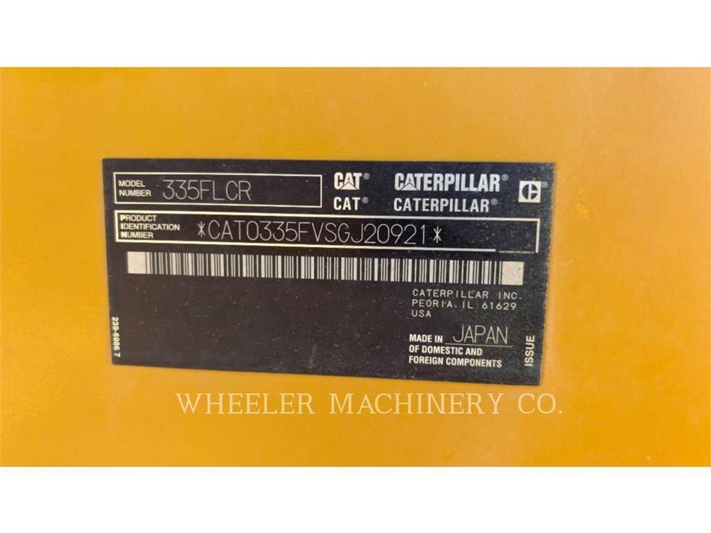 CAT 335F TH Crawler excavators