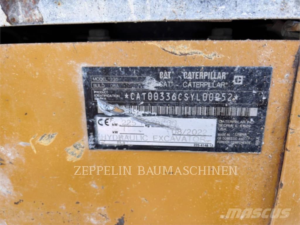 CAT 336-08 Crawler excavators